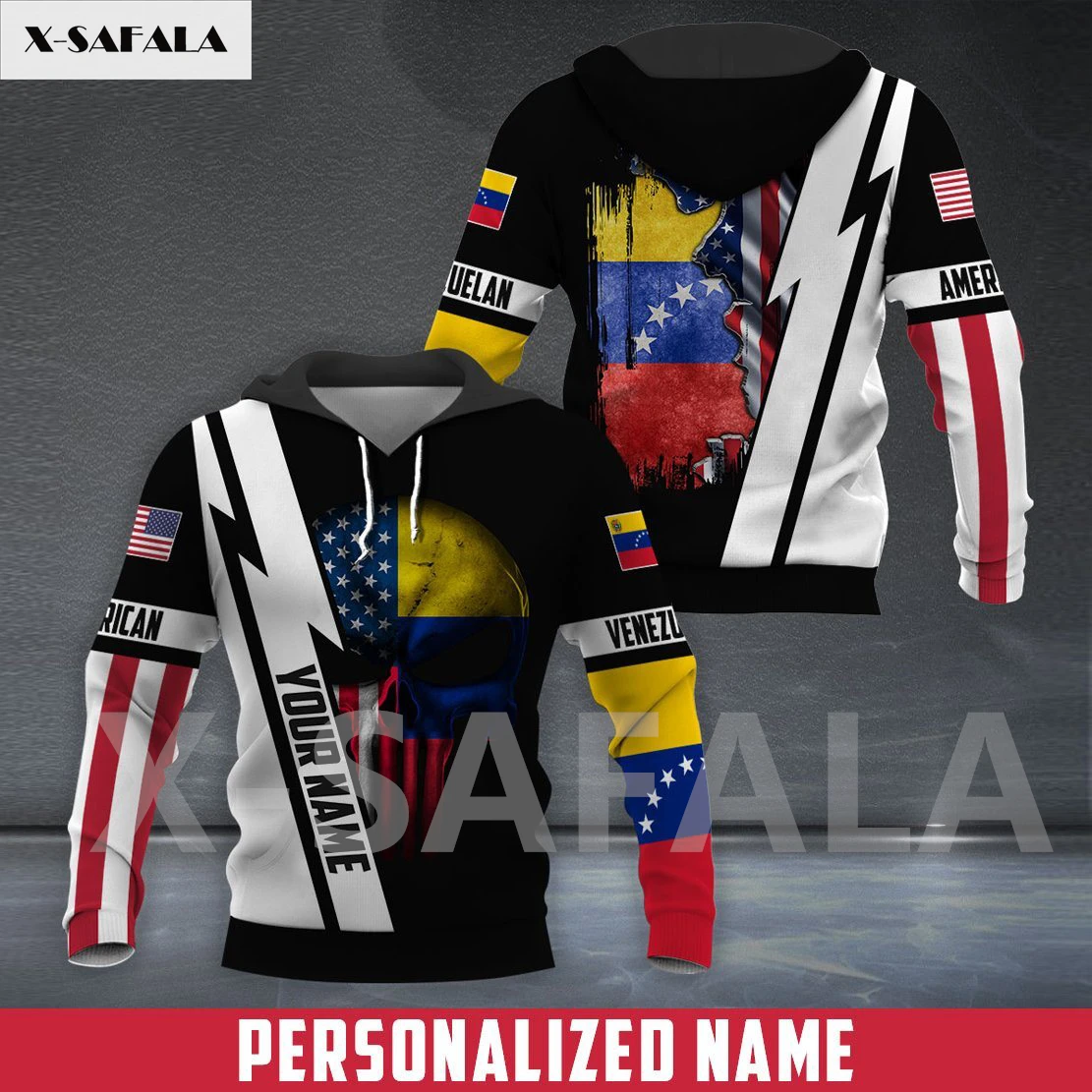 Venezuela National Emblem Skull Country Map Flag 3D All Printed 5 Hoodie Man Women Harajuku Zipper Pullover Sweatshirt Jacket
Venezuela National Emblem Skull Country Map Flag 3D All Printed 5 Hoodie Man Women Harajuku Zipper Pullover Sweatshirt Jacket