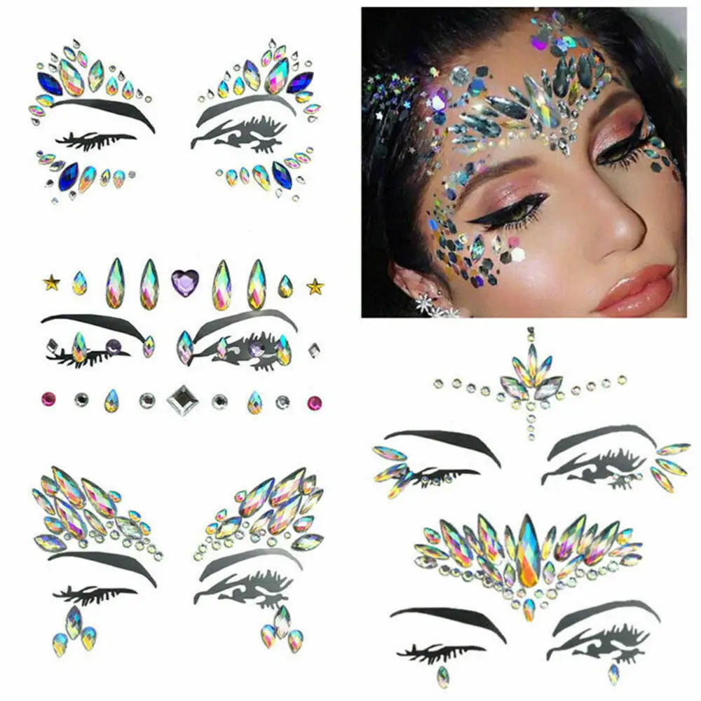 Face Gems Rhinestone Temporary Tattoo 3D Face Tattoo Crystal Stickers Body Eyes Glitter Stickers Temporary Tattoos Sticker
Face Gems Rhinestone Temporary Tattoo 3D Face Tattoo Crystal Stickers Body Eyes Glitter Stickers Temporary Tattoos Sticker