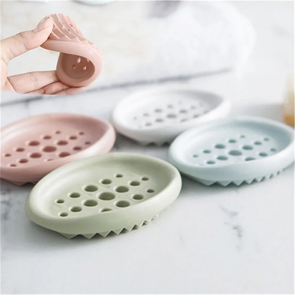 Pokich Silica gel hollowed Home Traveling Drain Toilet Lid Bathroom Case Double Soap Holder Storage Soap Box Wash Soap Dish Home
Pokich Silica gel hollowed Home Traveling Drain Toilet Lid Bathroom Case Double Soap Holder Storage Soap Box Wash Soap Dish Home