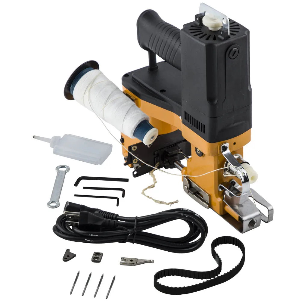 Electric Bag Sewing Machine Bag Industrial Stitching Tool Sack Closer w/ needles
Electric Bag Sewing Machine Bag Industrial Stitching Tool Sack Closer w/ needles