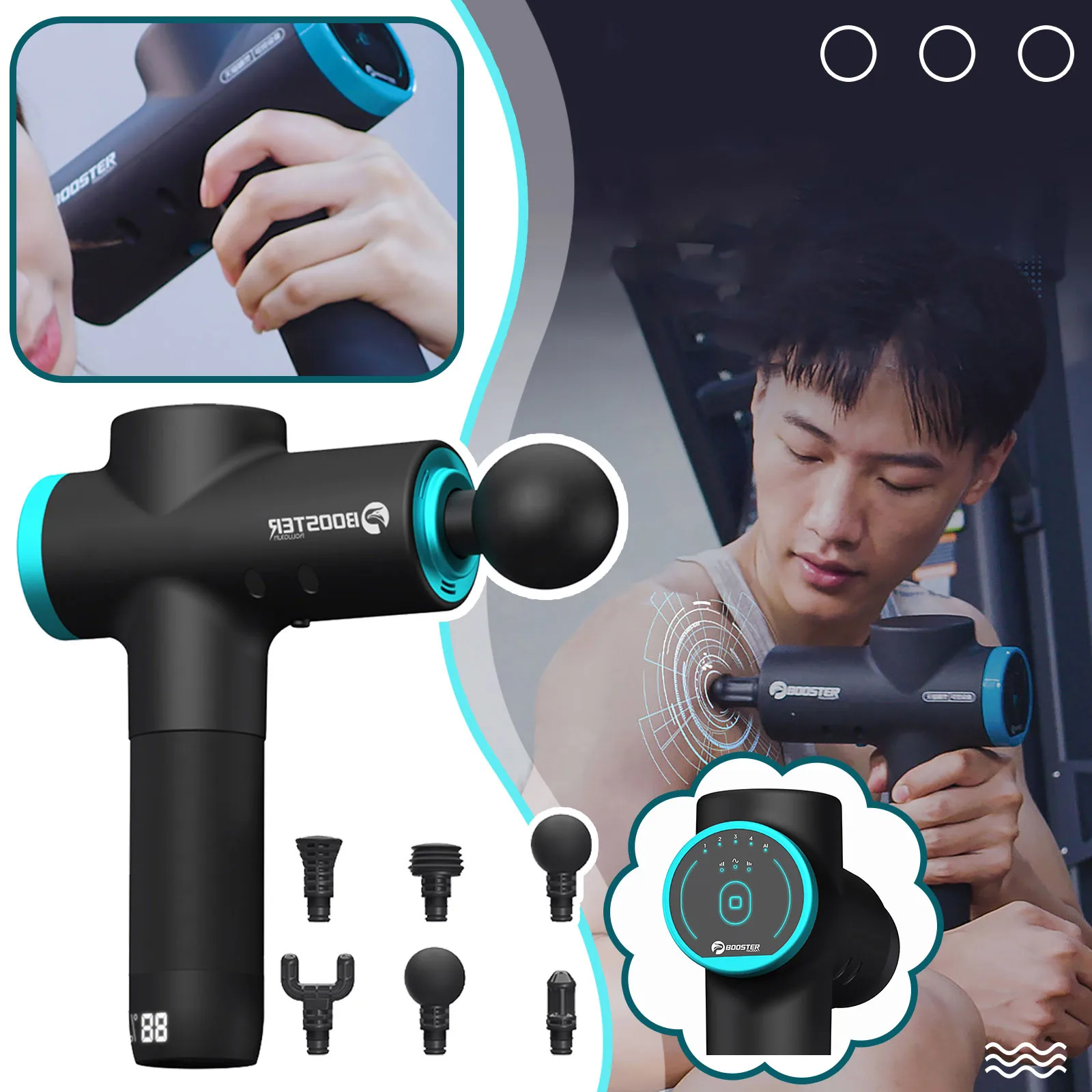 Professional LCD Display Deep Muscle Massager Pain Relief Body Relaxation M2-12V disassembled convenient Home & Living
Professional LCD Display Deep Muscle Massager Pain Relief Body Relaxation M2-12V disassembled convenient Home & Living