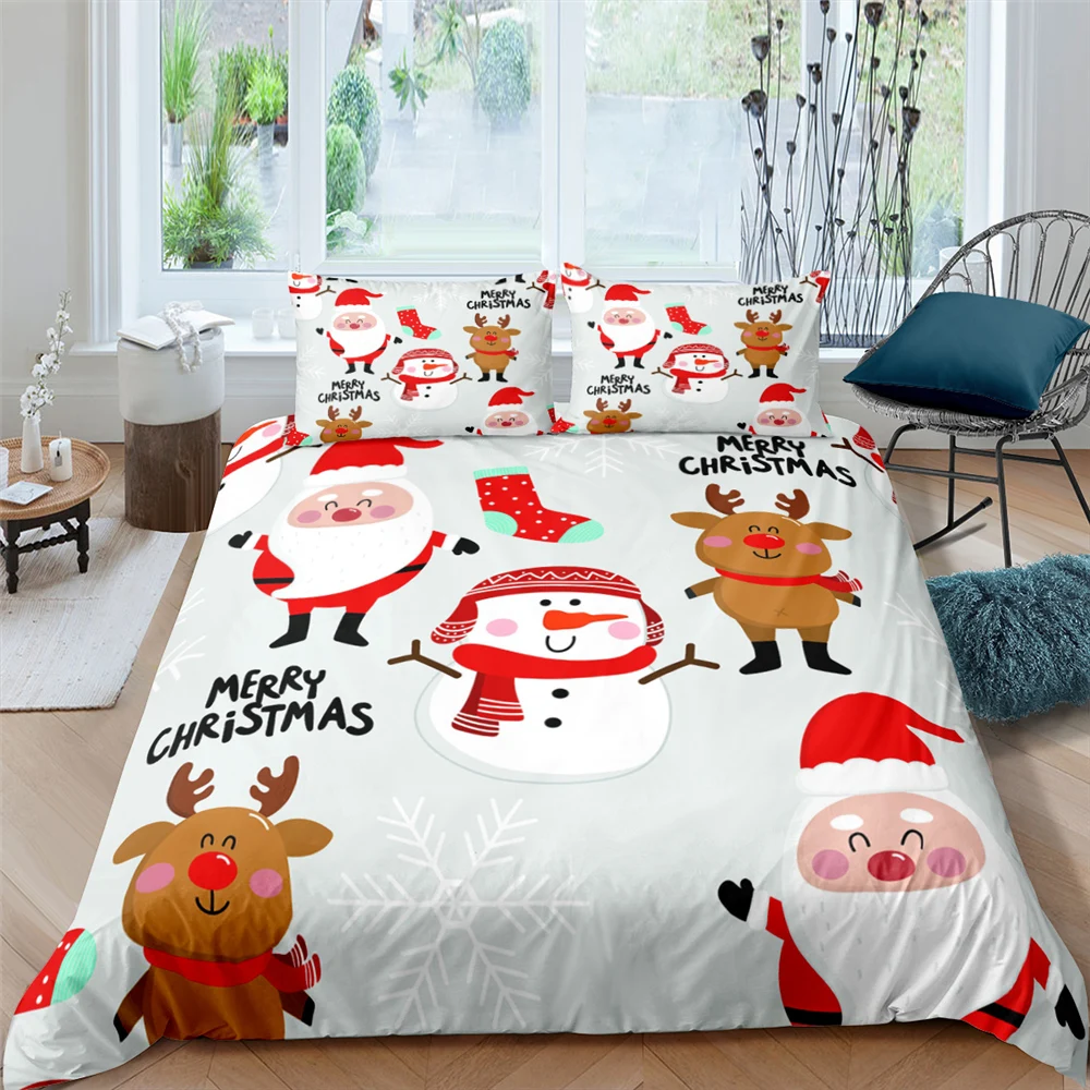 3D Bed Linen Christmas Santa Claus Digital Printing Twin Full Queen King Size For Boys Duvet Cover Set Home Textile Bedding Sets
3D Bed Linen Christmas Santa Claus Digital Printing Twin Full Queen King Size For Boys Duvet Cover Set Home Textile Bedding Sets