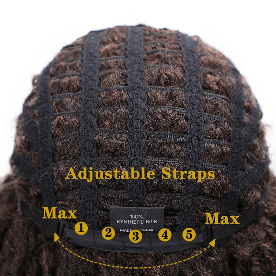 14 inch Dreadlock Hair Wig Soft Short Synthetic Wigs For Black Women Ombre Brown Curly Twist Hair Faux Locs Crochet Braids Wigs
14 inch Dreadlock Hair Wig Soft Short Synthetic Wigs For Black Women Ombre Brown Curly Twist Hair Faux Locs Crochet Braids Wigs
