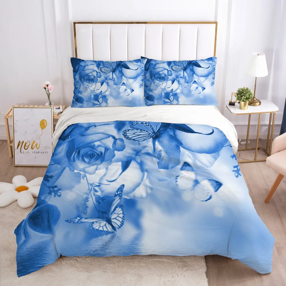 3D Flower Design Duvet Cover Set Bedding Sets Quilt Covers and Pillow cases King Queen Full Twin Size Bedclothes
3D Flower Design Duvet Cover Set Bedding Sets Quilt Covers and Pillow cases King Queen Full Twin Size Bedclothes