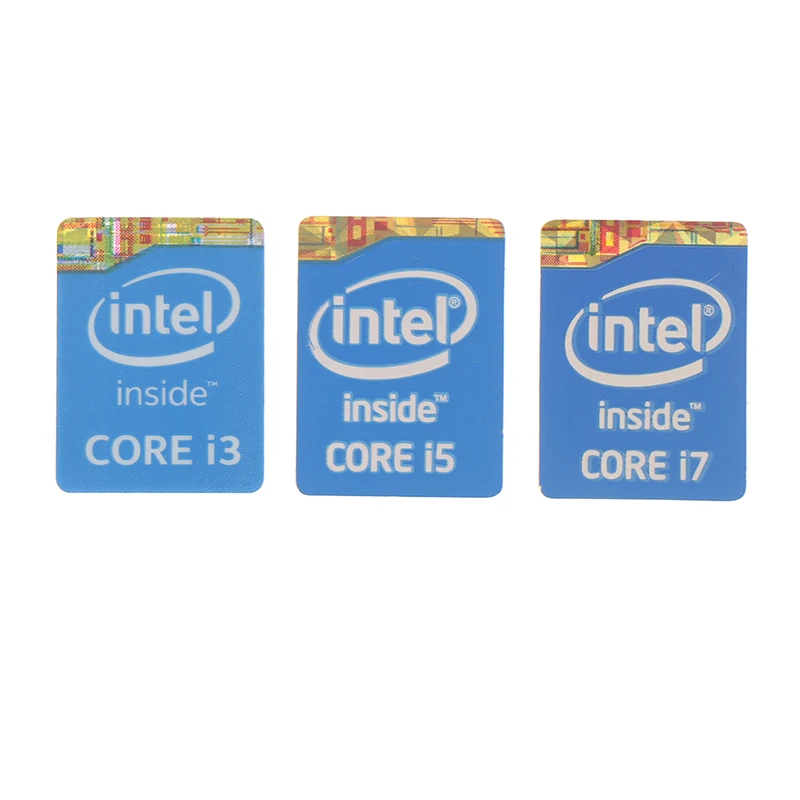 Наклейка 4-го поколения Intel Core I3 I5 I7 5 шт. | Электроника