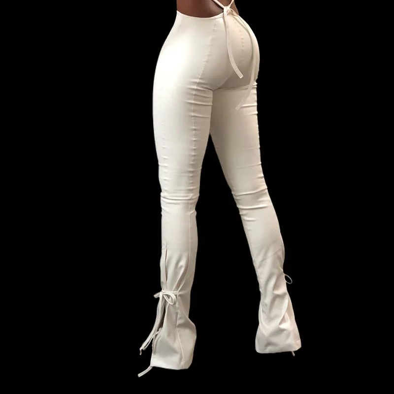 2021 Fashion Skinny Elastic PU Sexy Leather Pants Fall and Winter Strapped Bandage Black Solid Color High Street Pencil Trousers
2021 Fashion Skinny Elastic PU Sexy Leather Pants Fall and Winter Strapped Bandage Black Solid Color High Street Pencil Trousers