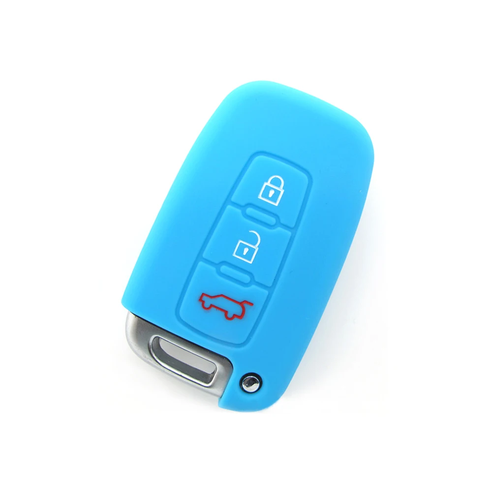 Muchkey Silicone Key Remote Key Cover Holder Key Protection For 3 Button Fits For Hyundai Mistra Ix35 Genesis
Muchkey Silicone Key Remote Key Cover Holder Key Protection For 3 Button Fits For Hyundai Mistra Ix35 Genesis