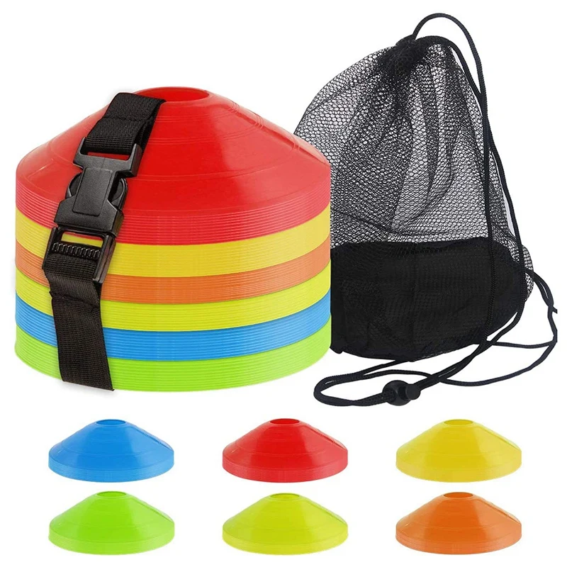 60PCS Soccer Cones Sign Disc Training Soccer Cones,for Football Basketball Skating Kids Games Outdoor Indoor Sports
60PCS Soccer Cones Sign Disc Training Soccer Cones,for Football Basketball Skating Kids Games Outdoor Indoor Sports