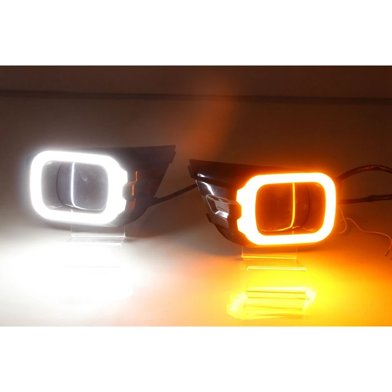 2PCS LED Daytime Running Light Fit for Ford Ranger T8 2018 2019Turning Signal Relay Waterproof Car 12V LED DRL Lamp
2PCS LED Daytime Running Light Fit for Ford Ranger T8 2018 2019Turning Signal Relay Waterproof Car 12V LED DRL Lamp