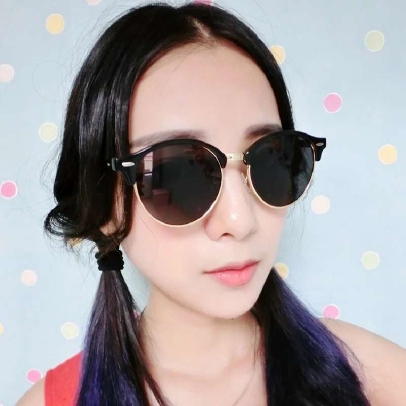 Round Shades Semi Rimless Fashion Travel Sunglasses Men Women Coating Sun Glasses Vintage Glasses Retro Oculos Oversized Gafas
Round Shades Semi Rimless Fashion Travel Sunglasses Men Women Coating Sun Glasses Vintage Glasses Retro Oculos Oversized Gafas