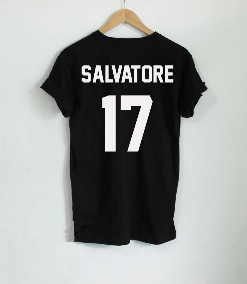 New arrival "SALVATORE 17" women fashion t shirt tee shirt high quality cotton tee shirt t shirt- K161
New arrival "SALVATORE 17" women fashion t shirt tee shirt high quality cotton tee shirt t shirt- K161