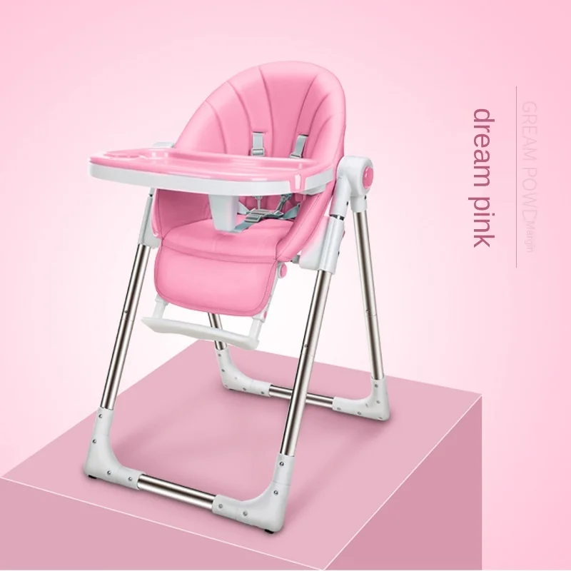 Folding high chair baby lunch feeding chairs belt portable breast feeding chair with wheels for feeding baby safety seat
Folding high chair baby lunch feeding chairs belt portable breast feeding chair with wheels for feeding baby safety seat