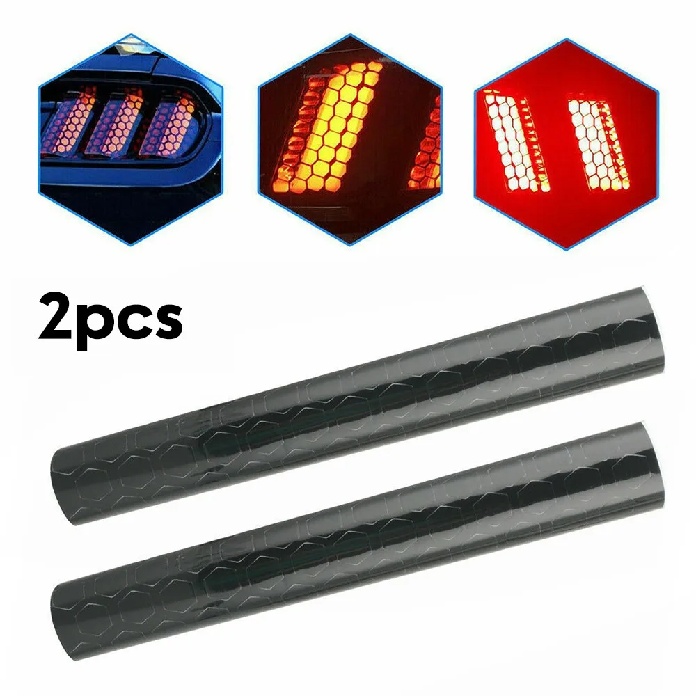 2pcs Rear Tail Light Sticker Lamp Cover Decal Accessories Honeycomb Three Dimensional Stereo Vision Protective Film Sticker
2pcs Rear Tail Light Sticker Lamp Cover Decal Accessories Honeycomb Three Dimensional Stereo Vision Protective Film Sticker