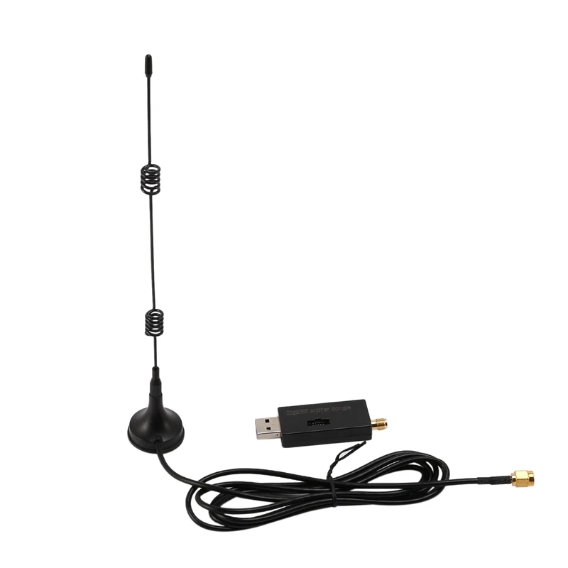 Плата Zigbee CC2531 2540 Sniffer, анализатор Packet Protocol, USB-интерфейс Dongle Capture Packet Module + антенна 2,4 ГГц
Плата Zigbee CC2531 2540 Sniffer, анализатор Packet Protocol, USB-интерфейс Dongle Capture Packet Module + антенна 2,4 ГГц