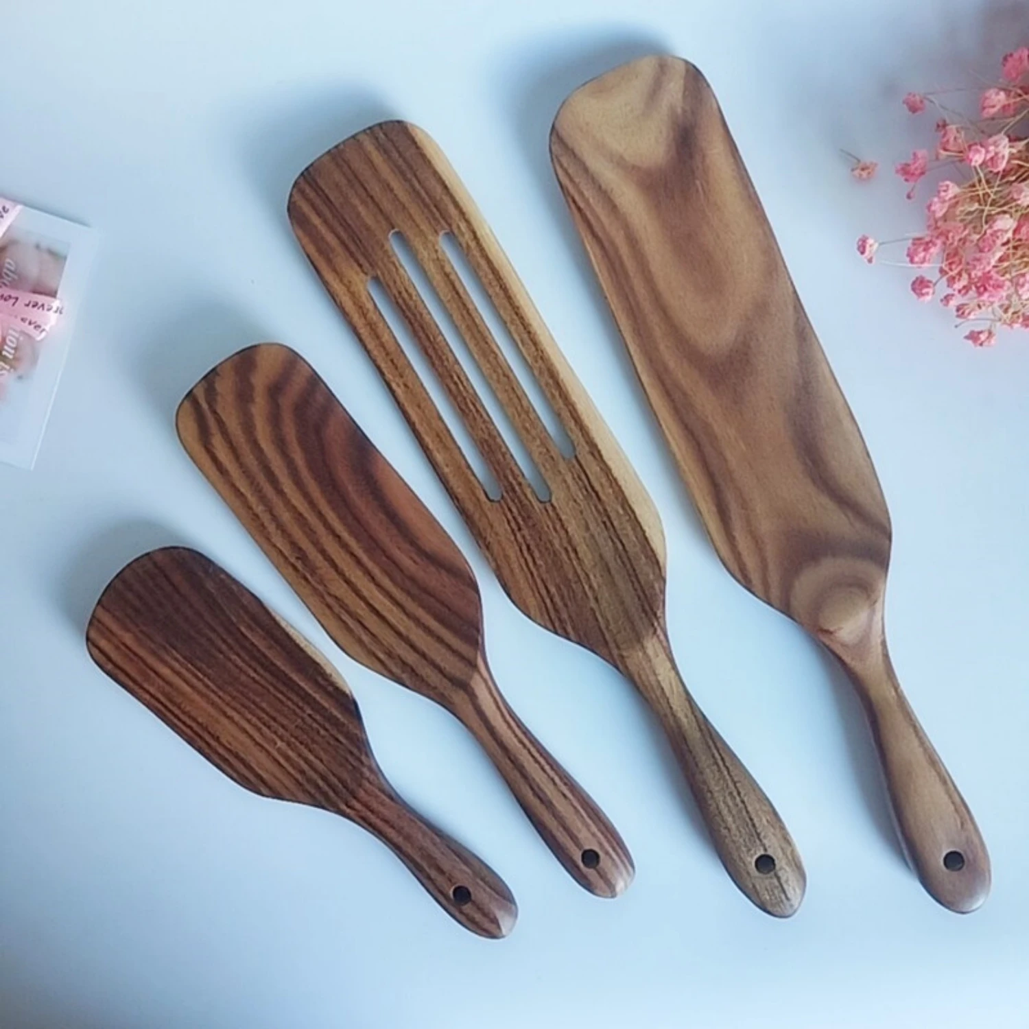 Wooden Spatula Drain Spatula Set Western-style Salad Mixing Salad Blending Tableware Kitchen Utensils For Mixing, Mixing, Servin
Wooden Spatula Drain Spatula Set Western-style Salad Mixing Salad Blending Tableware Kitchen Utensils For Mixing, Mixing, Servin
