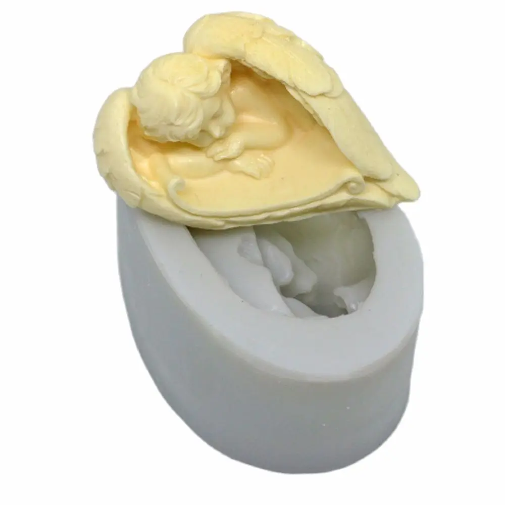 3D Sleeping Angel Wings Handmade Candle Soap Silicone Mould Chocolate Cake DIY Baking Tools
3D Sleeping Angel Wings Handmade Candle Soap Silicone Mould Chocolate Cake DIY Baking Tools