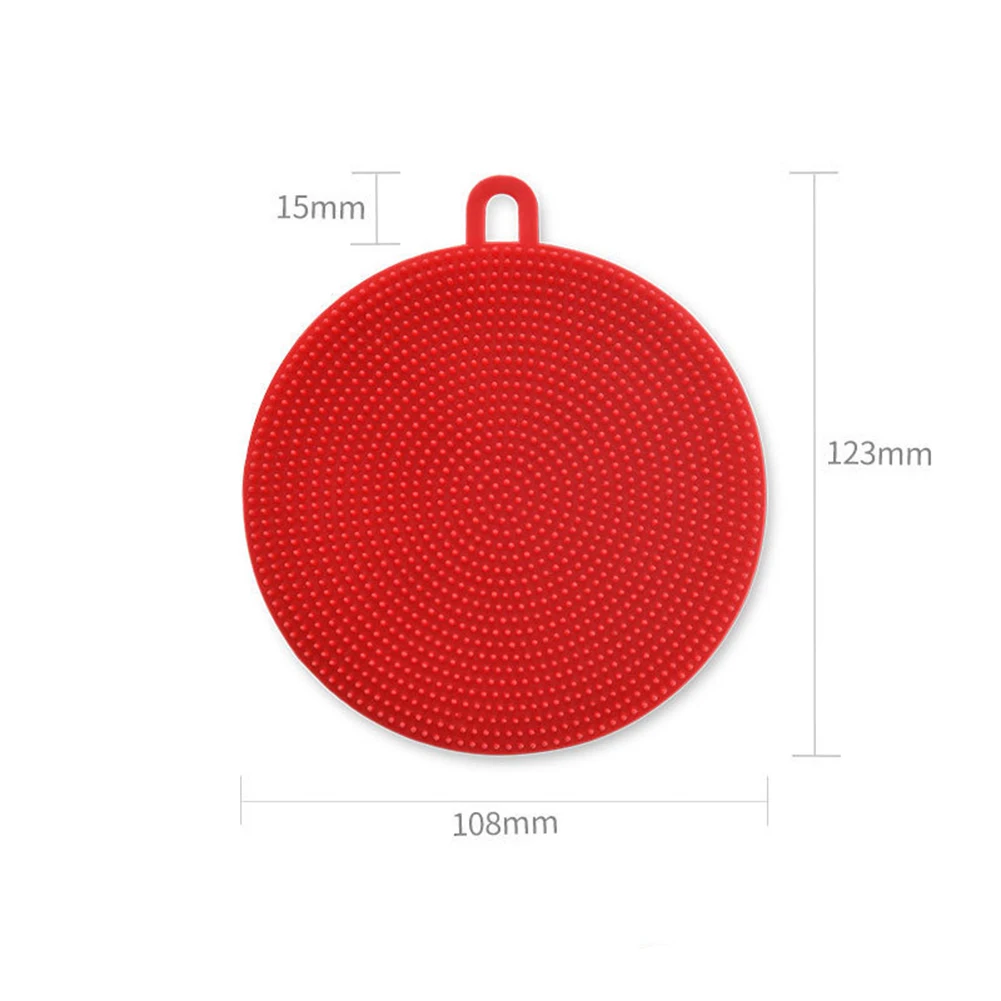 6pcs Silicone Brush Heat Resistance Round Dishwasher Cleaning Sponge Kitchen Scrubber Sponges Kitchen Cleaning Supplies Tools
6pcs Silicone Brush Heat Resistance Round Dishwasher Cleaning Sponge Kitchen Scrubber Sponges Kitchen Cleaning Supplies Tools