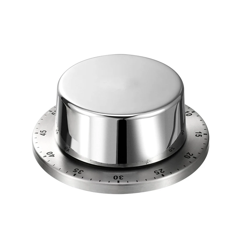 HOT 1PC Stainless Steel Kitchen Timer With Magnetic Base Manual Mechanical Cooking Timer Countdown Student Self Study Gadgets
HOT 1PC Stainless Steel Kitchen Timer With Magnetic Base Manual Mechanical Cooking Timer Countdown Student Self Study Gadgets