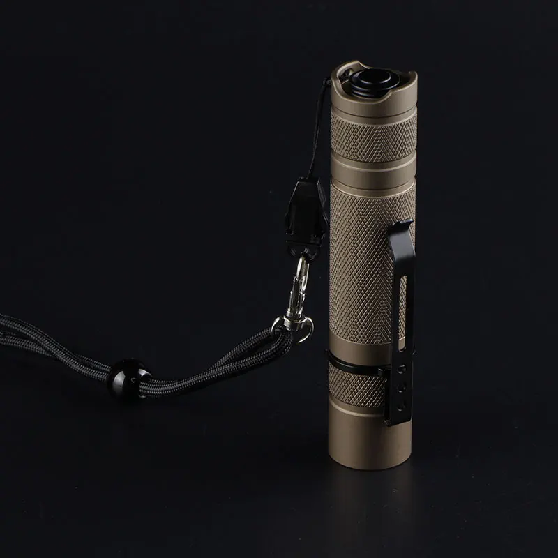 

desert tan S2+ flashlight, with XPL HI led inside and ar-coated glass,biscotti firmware,18650 flashlight ,torch