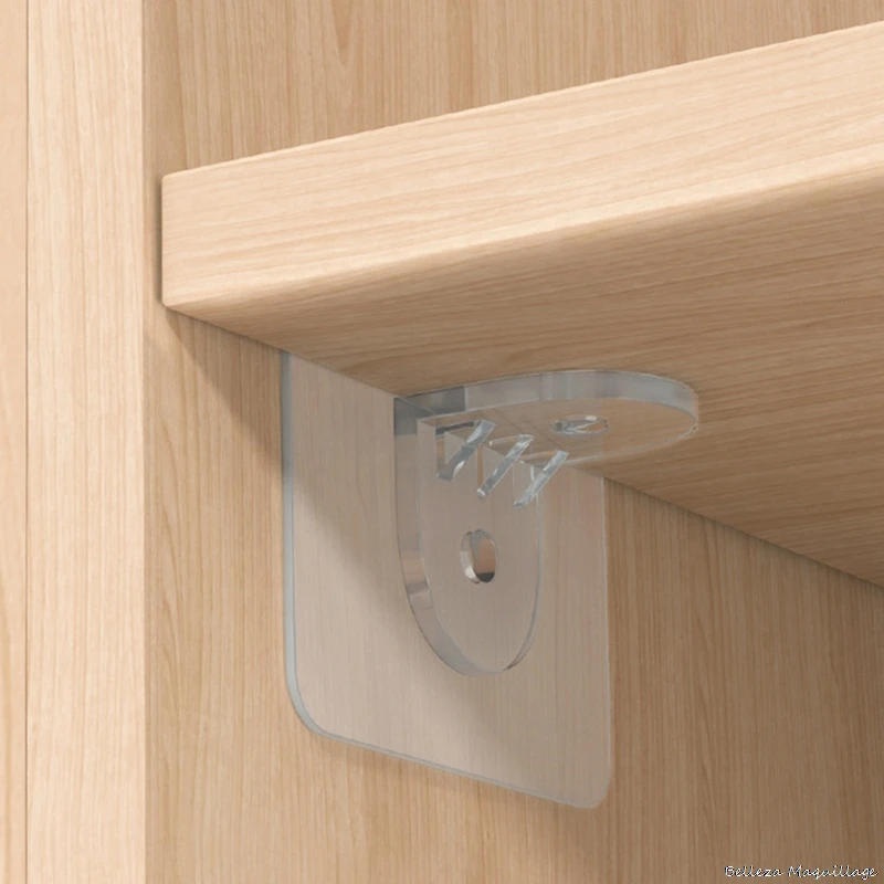 4PCS Adhesive Shelf Support Pegs Drill Free Nail Instead Holders Closet Cabinet Shelf Support Clips Wall Hangers
4PCS Adhesive Shelf Support Pegs Drill Free Nail Instead Holders Closet Cabinet Shelf Support Clips Wall Hangers