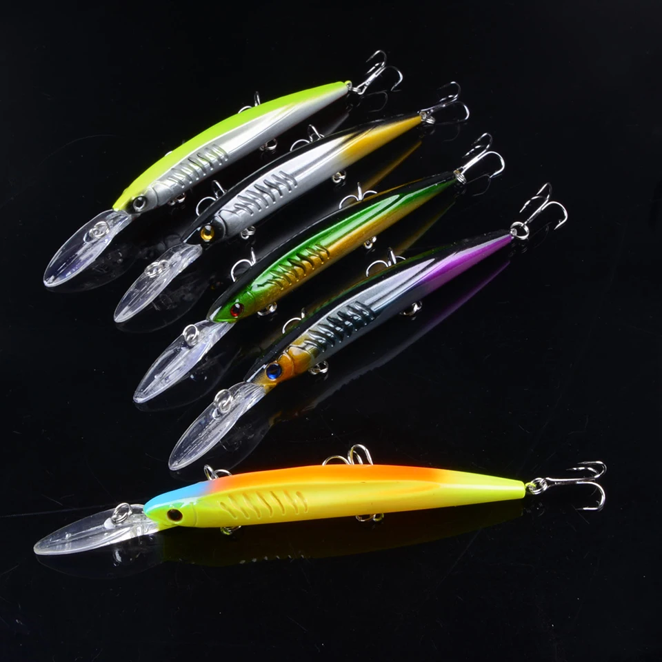 1 шт. 15 5 см 12 2 г Big game рыболовные приманки Пластиковые жесткие снасти pesca рыбы