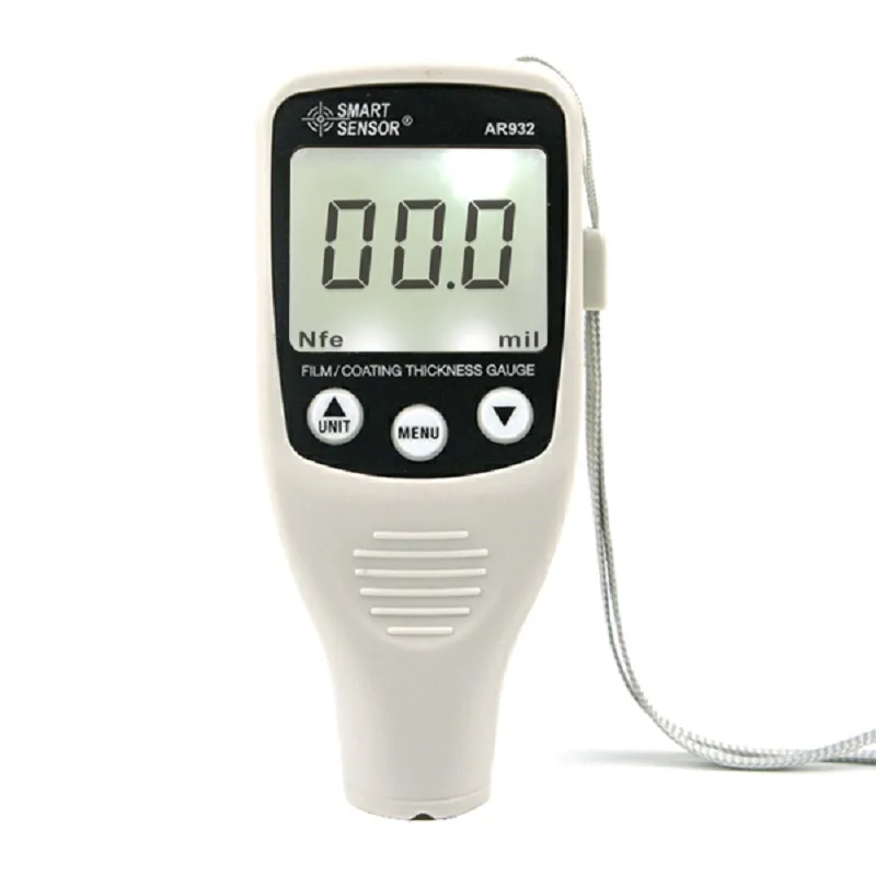 New SMART SENSOR AR932 Digital Coating Thickness Gauge Car Paint Tester Range 0~1700um Automotive Refinishing Paint Tester
New SMART SENSOR AR932 Digital Coating Thickness Gauge Car Paint Tester Range 0~1700um Automotive Refinishing Paint Tester
