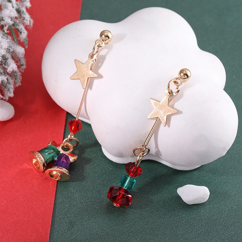 Earrings Jewelry for Women 2021 Bells Accessories Cute Unusual Sets Christmas Earings Fashion Gift Woman Earring Stud Piercing
Earrings Jewelry for Women 2021 Bells Accessories Cute Unusual Sets Christmas Earings Fashion Gift Woman Earring Stud Piercing