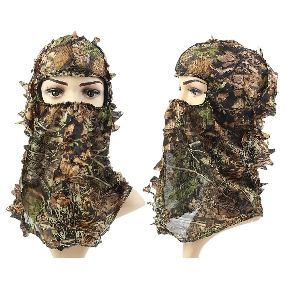 3D Leaf Camouflage Ghillie Suit Outdoor Hunting Birding Watching Photographing Clothing Breathable Jungle Clothes for Hunter
3D Leaf Camouflage Ghillie Suit Outdoor Hunting Birding Watching Photographing Clothing Breathable Jungle Clothes for Hunter