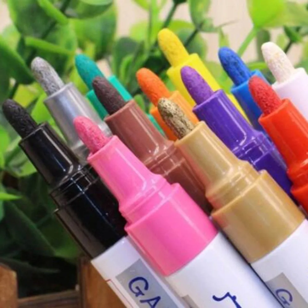 Portable Smooth And Comfortable Write Smoothly Color Pen Tire Rubber Metal Permanent Paint Graffiti Scratch Mark Pen
Portable Smooth And Comfortable Write Smoothly Color Pen Tire Rubber Metal Permanent Paint Graffiti Scratch Mark Pen
