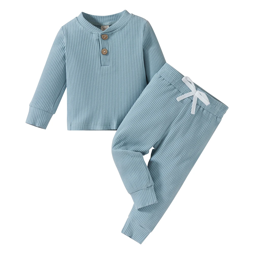 2022 Spring/Autumn Boys Solid Casual Elastic Waist Round Neck Knitted Fabric Pullover Button Cotton Pants T-Shirt Long Sleeve
2022 Spring/Autumn Boys Solid Casual Elastic Waist Round Neck Knitted Fabric Pullover Button Cotton Pants T-Shirt Long Sleeve