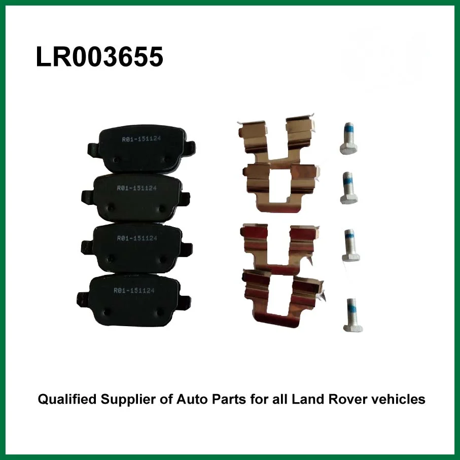 

LR003655 LR023888 полный комплект 3.2L бензиновых задних тормозных колодок для Freelander 2 2006-автомобильные тормозные колодки, запасные части