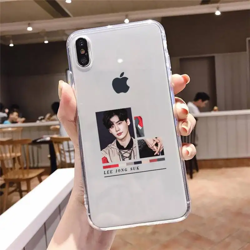 Lee Jong Suk Customer Phone Case Transparent soft For iphone 5 5s 5c se 6 6s 7 8 11 12 plus mini x xs xr pro max
Lee Jong Suk Customer Phone Case Transparent soft For iphone 5 5s 5c se 6 6s 7 8 11 12 plus mini x xs xr pro max