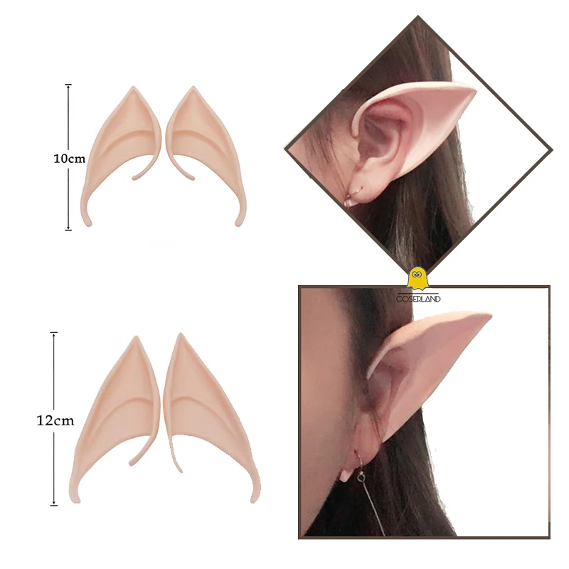Cute Halloween Elf Ears Fairy Clip Earrings Anime Cosplay Props Vampire Christmas Party Accessories Carnival Party Angel Cosplay 
Cute Halloween Elf Ears Fairy Clip Earrings Anime Cosplay Props Vampire Christmas Party Accessories Carnival Party Angel Cosplay