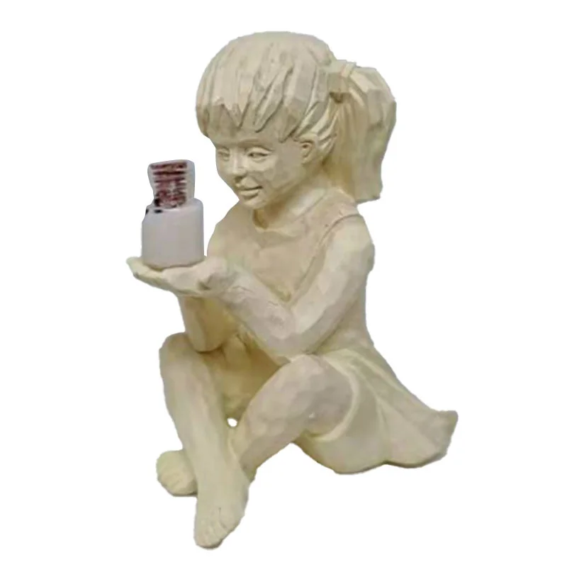 A Kid With Solar Fireflies Garden Statue Resin Jar Boy Girl Statue Whimsical Flower Bed Yard Outdoor Sculpture Decor Jardin
A Kid With Solar Fireflies Garden Statue Resin Jar Boy Girl Statue Whimsical Flower Bed Yard Outdoor Sculpture Decor Jardin