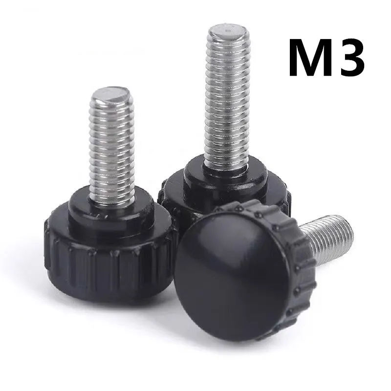 20 штук M3x8/10/12/15/20/25/30/35 мм черный бакелит с круглым носком на платформе, Нержавеющая сталь стержень с ручкой-держателем с накатанной головкой ...
20 штук M3x8/10/12/15/20/25/30/35 мм черный бакелит с круглым носком на платформе, Нержавеющая сталь стержень с ручкой-держателем с накатанной головкой ...