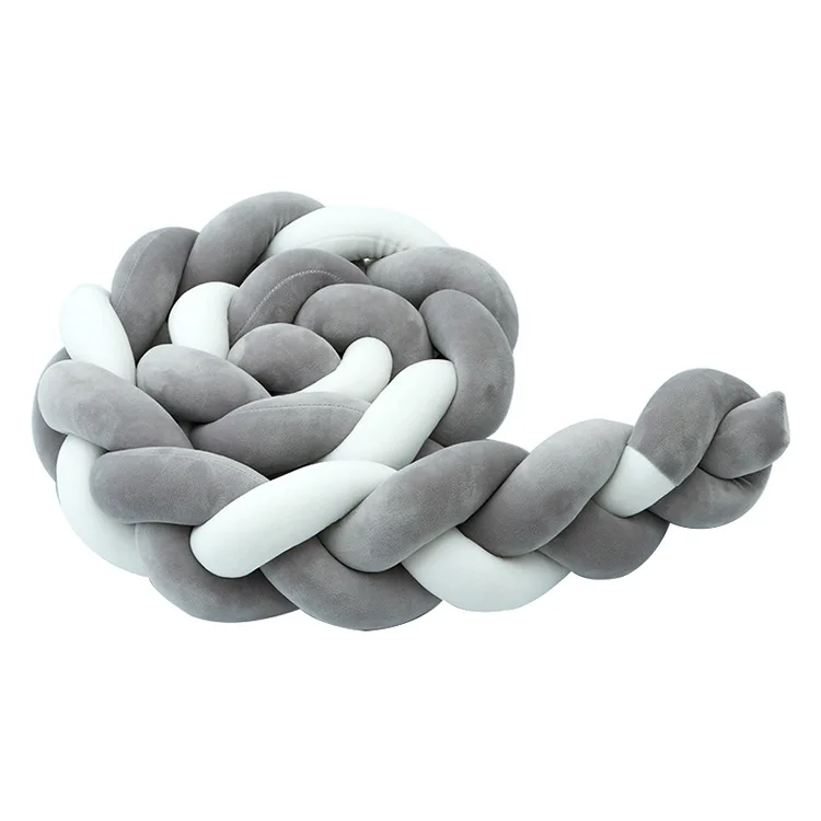 2M/3M Baby Bed Bumpers In The Crib Knot Braided Bumper Protector for Newborn Baby Pillow Cushion Cot Room Decor
2M/3M Baby Bed Bumpers In The Crib Knot Braided Bumper Protector for Newborn Baby Pillow Cushion Cot Room Decor