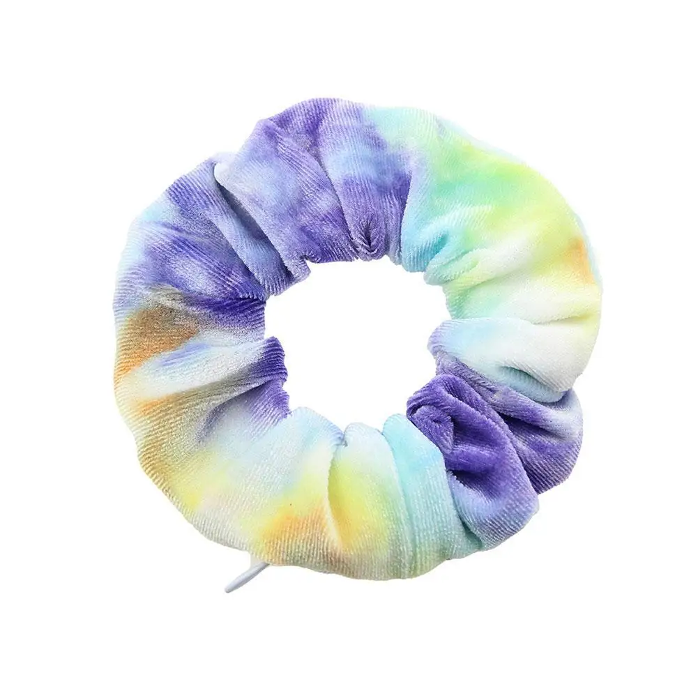Velvet Scrunchies Tie Dye Soft Hair Ties Ponytail Holder Rope Rubber Band Elastic Hair Bands For Women Girl 
Velvet Scrunchies Tie Dye Soft Hair Ties Ponytail Holder Rope Rubber Band Elastic Hair Bands For Women Girl