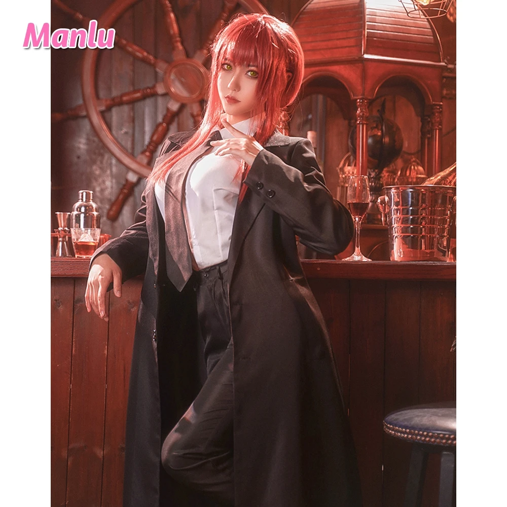 Makima Cosplay Chainsaw Man Costume Makima Wig Red Braided Long Hair Light Red Braid Halloween Party Role Play
Makima Cosplay Chainsaw Man Costume Makima Wig Red Braided Long Hair Light Red Braid Halloween Party Role Play