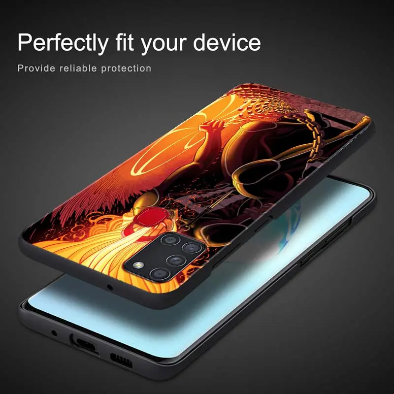 Чехол для телефона с принтом Призрачного гонщика Marvel Samsung Galaxy S21 S20 S10 S9 S8 Plus Ultra 5G