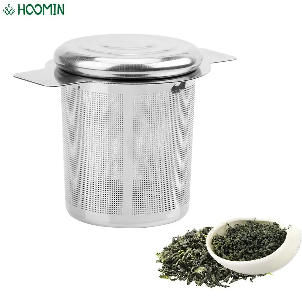 Reusable Stainless Steel Tea Infusers Basket with 2 Handles Fine Mesh Tea Strainer Lid Tea and Coffee Filters
Reusable Stainless Steel Tea Infusers Basket with 2 Handles Fine Mesh Tea Strainer Lid Tea and Coffee Filters
