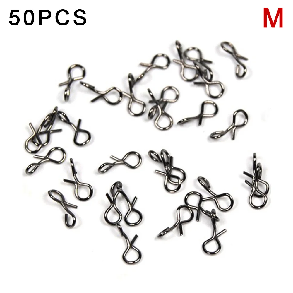 50pcs/Set S/ M /L Stainless Steel Fly Fishing Snap Hooks / Links / Connectors Quick Change Durable High Quality Fishing Tool
50pcs/Set S/ M /L Stainless Steel Fly Fishing Snap Hooks / Links / Connectors Quick Change Durable High Quality Fishing Tool