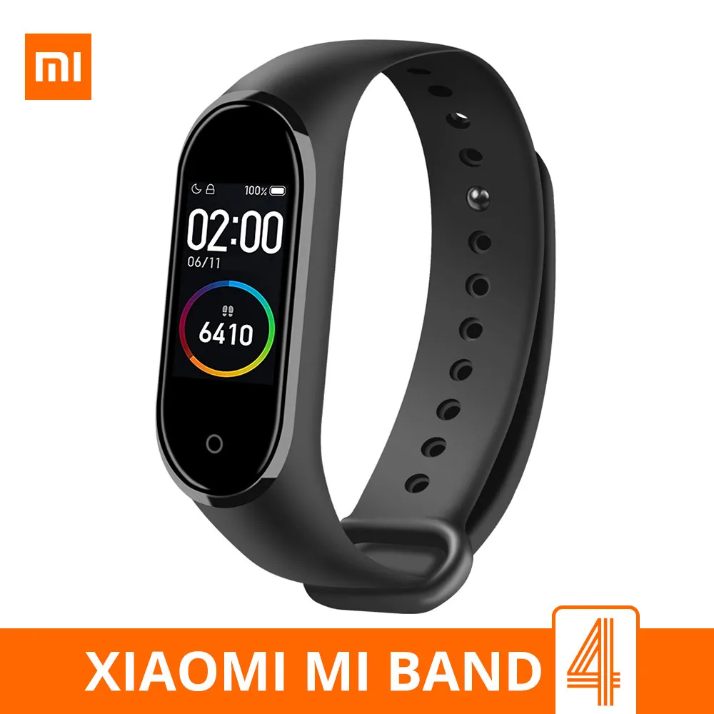 Смарт-браслет Xiaomi Mi Band 4, водонепроницаемый спортивный трекер с AMOLED экраном, с функцией измерения сердечного ритма, с поддержкой Bluetooth, для IOS ...
Смарт-браслет Xiaomi Mi Band 4, водонепроницаемый спортивный трекер с AMOLED экраном, с функцией измерения сердечного ритма, с поддержкой Bluetooth, для IOS ...