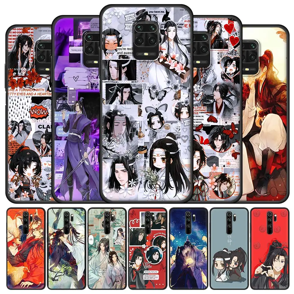 Mo Dao Zu Shi Wei Wuxian Anime Book Case For Xiaomi Redmi Note 11 9S 9 8 7 10 Pro 8T 9C 9A 8A k40 k50 Black Silicone Phone Cover
Mo Dao Zu Shi Wei Wuxian Anime Book Case For Xiaomi Redmi Note 11 9S 9 8 7 10 Pro 8T 9C 9A 8A k40 k50 Black Silicone Phone Cover