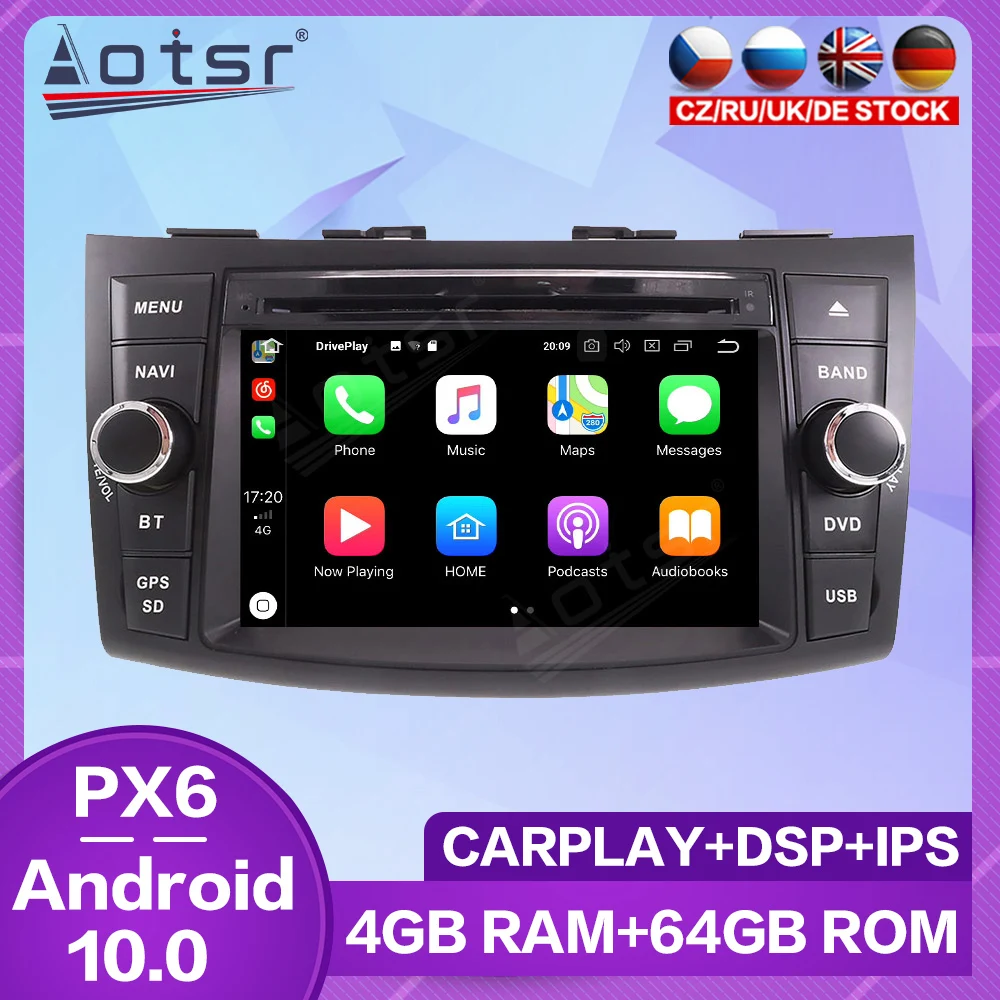 Car Audio GPS Navigation For Suzuki Swift 2011 + Android Multimedia DVD Player Car Radio Recorder Touch Screen Head Unit Carplay
Car Audio GPS Navigation For Suzuki Swift 2011 + Android Multimedia DVD Player Car Radio Recorder Touch Screen Head Unit Carplay