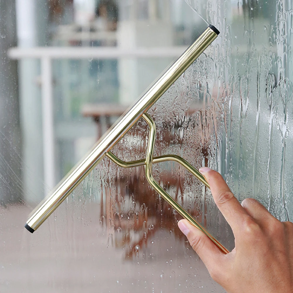 Stainless Steel Shower Squeegee Glass Wiper Window Scraper Bathroom Shower Wiper Mirror Tiles Cabinets Scraper Cleaning Tools
Stainless Steel Shower Squeegee Glass Wiper Window Scraper Bathroom Shower Wiper Mirror Tiles Cabinets Scraper Cleaning Tools