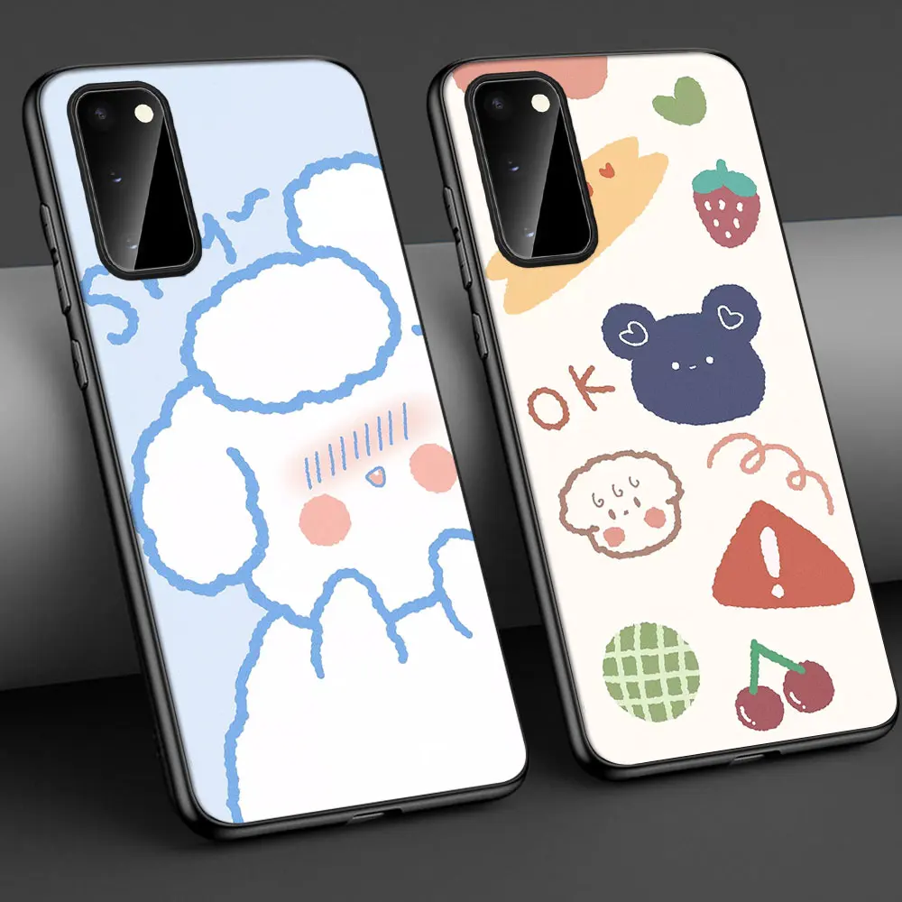 Cartoon Rabbit Phone Case for Samsung A51 A71 A50 A52 A12 A70 A20 A72 A32 A02S A02 A01 M31 A11 A9 A8 A6 2018 Soft Black Cover
Cartoon Rabbit Phone Case for Samsung A51 A71 A50 A52 A12 A70 A20 A72 A32 A02S A02 A01 M31 A11 A9 A8 A6 2018 Soft Black Cover