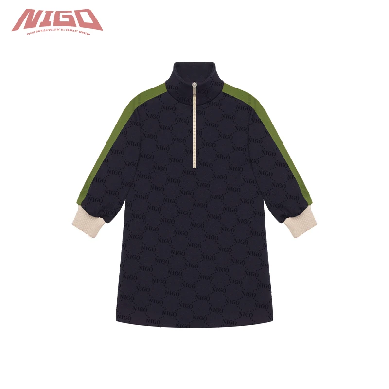 NIGO Girls' Print 3-14 Years Old Cotton Dress With Zipper Stand-up Collar Clothing Coat #nigo32519
NIGO Girls' Print 3-14 Years Old Cotton Dress With Zipper Stand-up Collar Clothing Coat #nigo32519