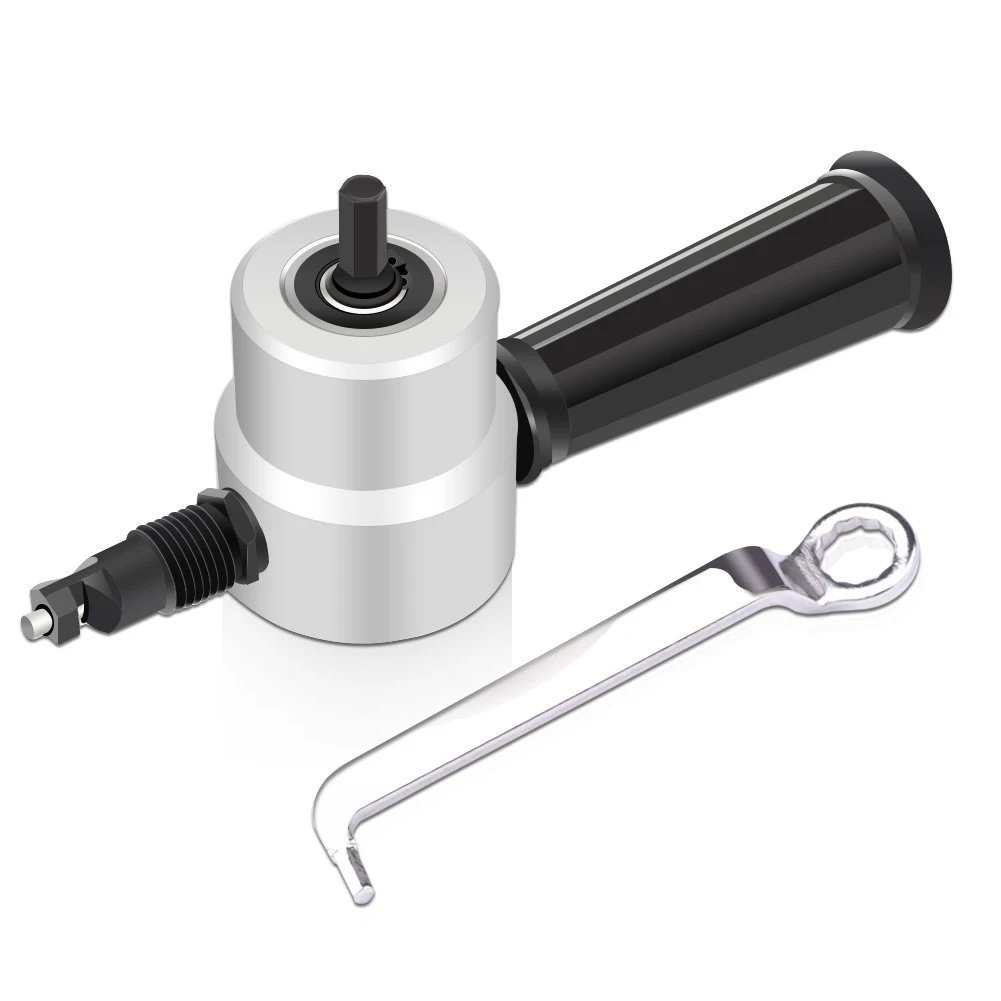 Nibble Metal Cutting Double Head Sheet Nibbler Saw Cutter Tool Drill Attachment Free Cutting Tool Nibbler Sheet Metal Cu
Nibble Metal Cutting Double Head Sheet Nibbler Saw Cutter Tool Drill Attachment Free Cutting Tool Nibbler Sheet Metal Cu