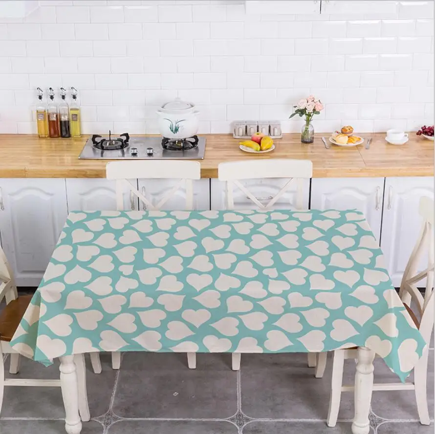 Hearts Tablecloth Valentines Day Vibrant Colors Love Table Cloth Dining Room Kitchen Rectangular Table Covers Blue Home Fabric
Hearts Tablecloth Valentines Day Vibrant Colors Love Table Cloth Dining Room Kitchen Rectangular Table Covers Blue Home Fabric