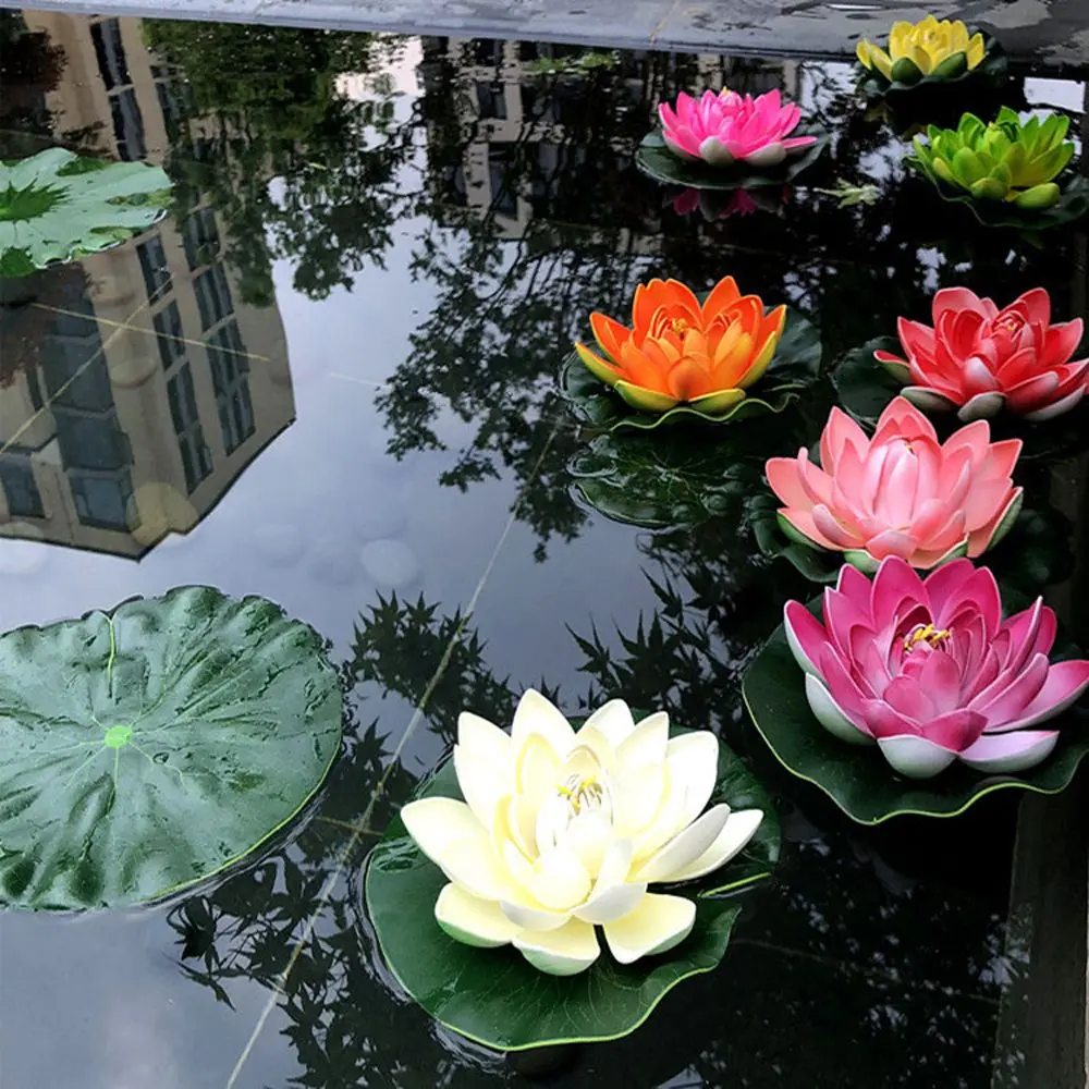 Floating Artificial Flower Lifelike Water Lily Micro Landscape for Wedding Pond Garden Decoraiton Artificial Decorations
Floating Artificial Flower Lifelike Water Lily Micro Landscape for Wedding Pond Garden Decoraiton Artificial Decorations